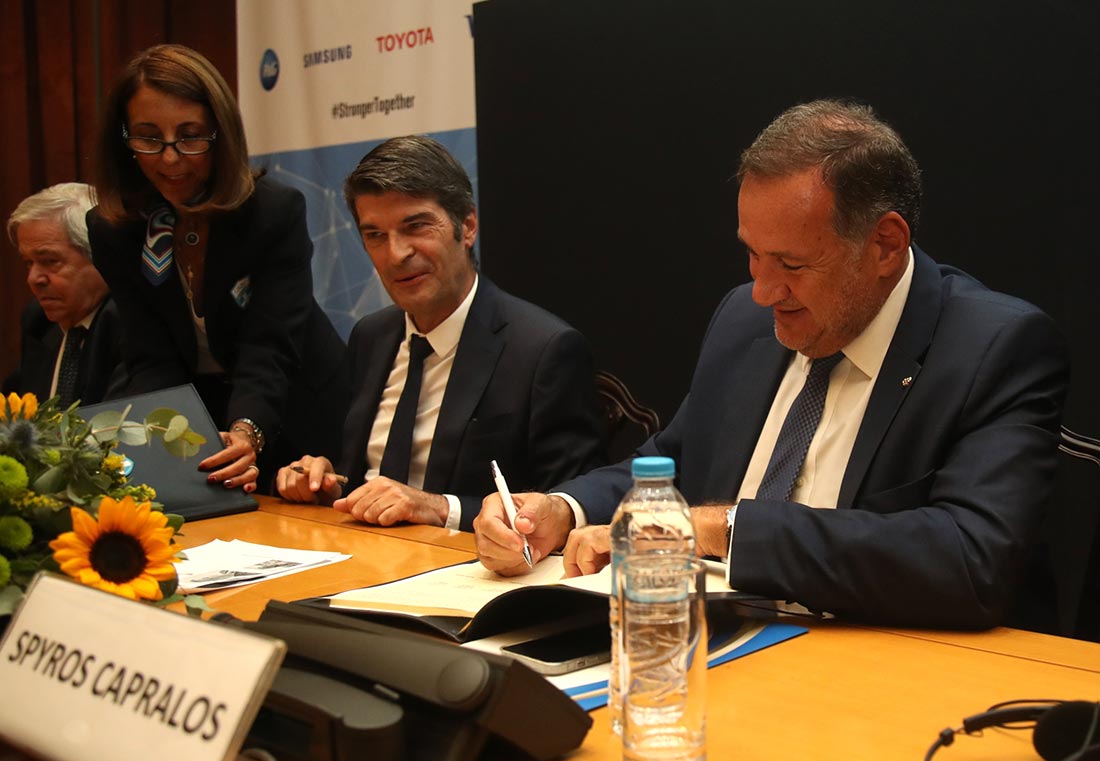 Σύμφωνο συνεργασίας για την προώθηση των Ολυμπιακών και Παραολυμπιακών Αγώνων «Παρίσι 2024»